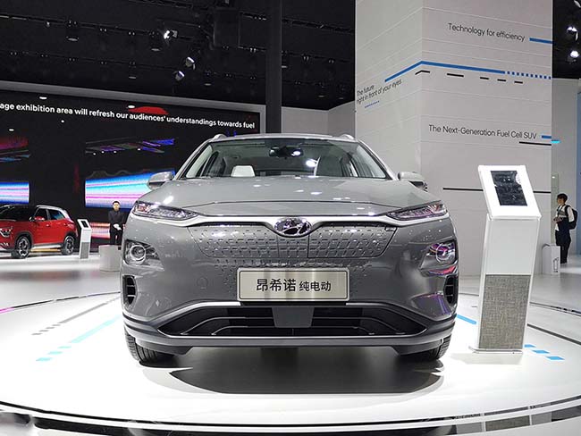 北京现代昂希诺EV新消息 将10月份上市